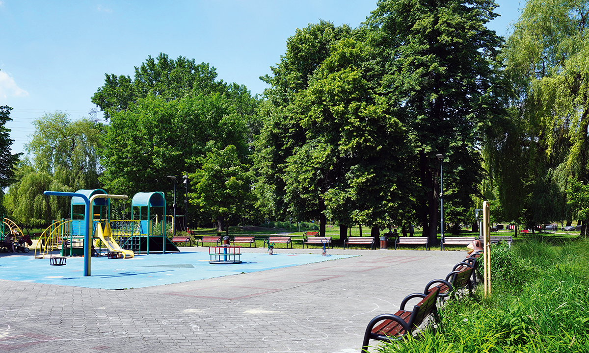 Park Alojzego Budnioka w Katowicach. Źródło: domena publiczna