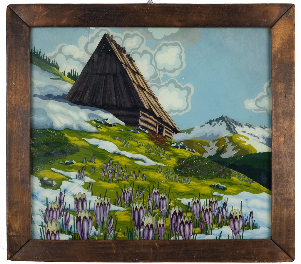 Bronisław Czech, Krokusy, KL Auschwitz 1943 Ze zbiorów Państwowego Muzeum Auschwitz-Birkenau