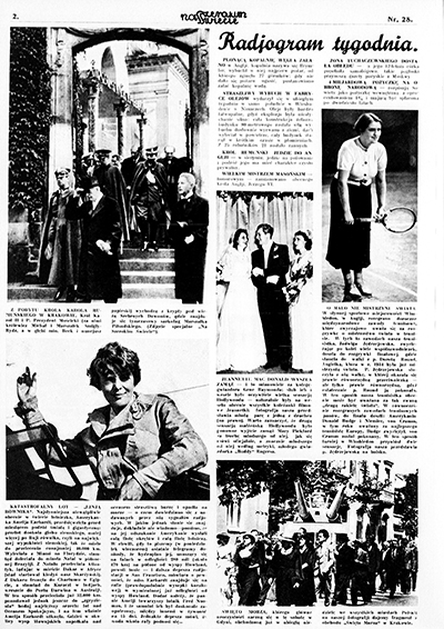 „Na Szerokim Świecie: kurjer tygodniowy w obrazach i słowie dla miast i wsi”, 11.07.1937 r. Ze zbiorów Biblioteki Narodowej (za: Polona)