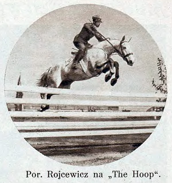 Por. Roycewicz na zawodach w Nicei. „Światowid”, nr 20/1929. Ze zbiorów Jagiellońskiej Biblioteki Cyfrowej