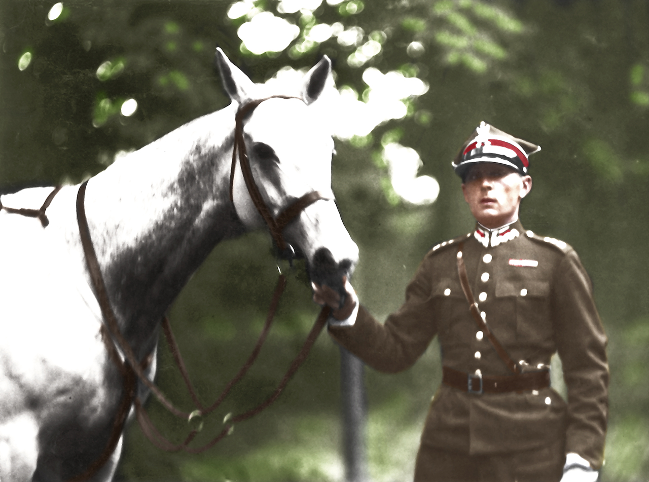 Henryk Leliwa-Roycewicz, porucznik Wojska Polskiego (1936 r.). Ze zbiorów Narodowego Archiwum Cyfrowego