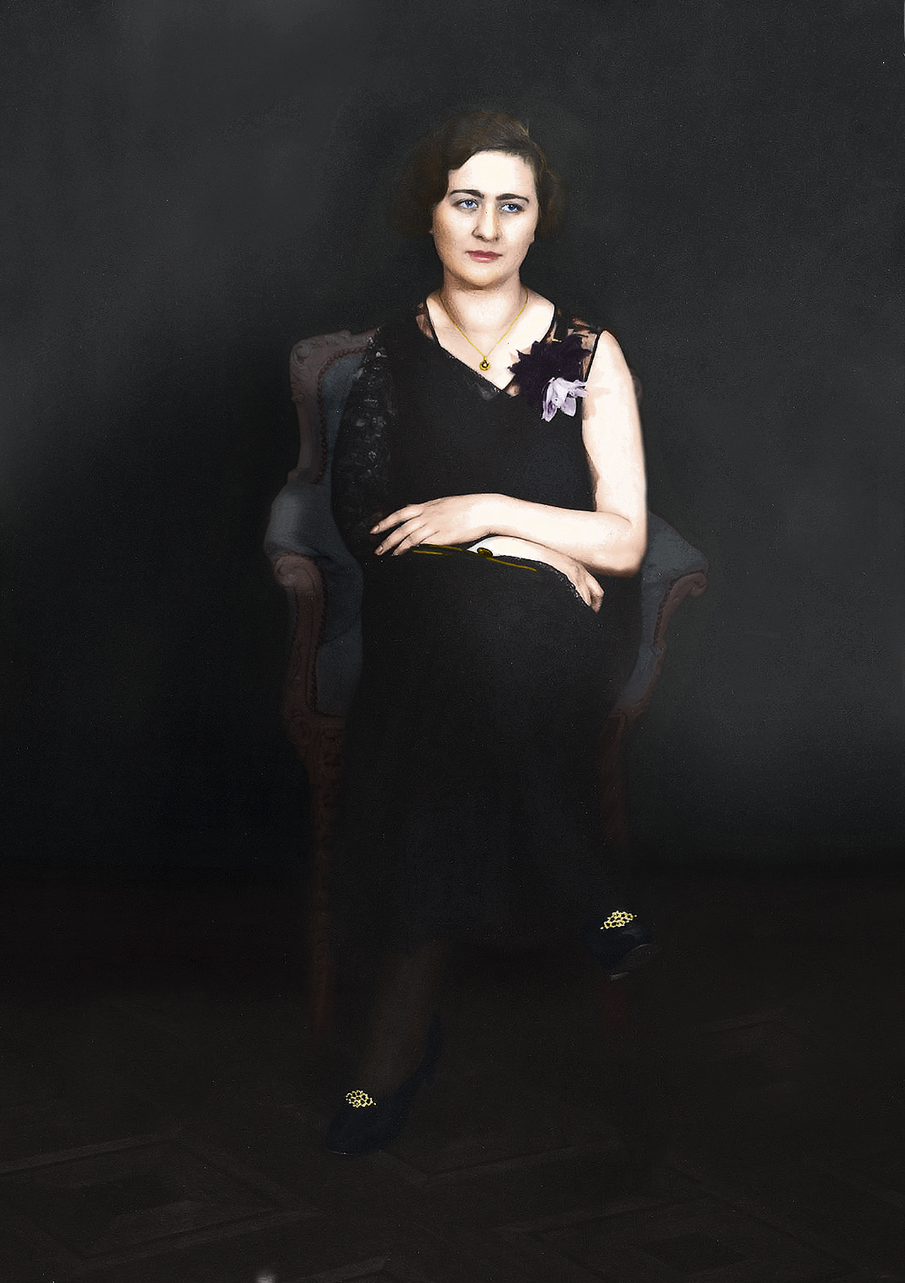 Janina Dowbor-Muśnicka podczas konkursu „Młody śpiewak” w Warszawie, czerwiec 1932 r. Ze zbiorów Narodowego Archiwum Cyfrowego