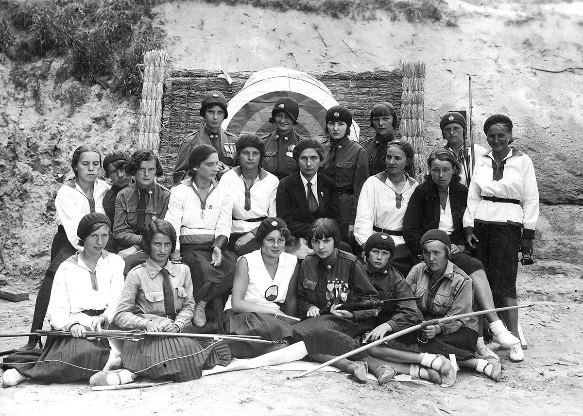 Międzynarodowe zawody strzeleckie i łucznicze o mistrzostwo świata we Lwowie, 1931 r. Źródło: Narodowe Archiwum Cyfrowe